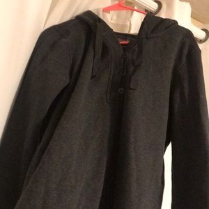 Eddie Bauer Cotten grey hoodie